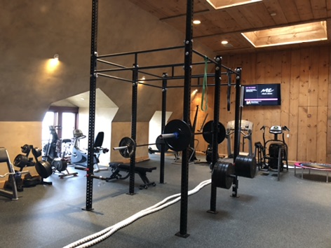 Additional view of the Sands Point home gym at another point in its evolution